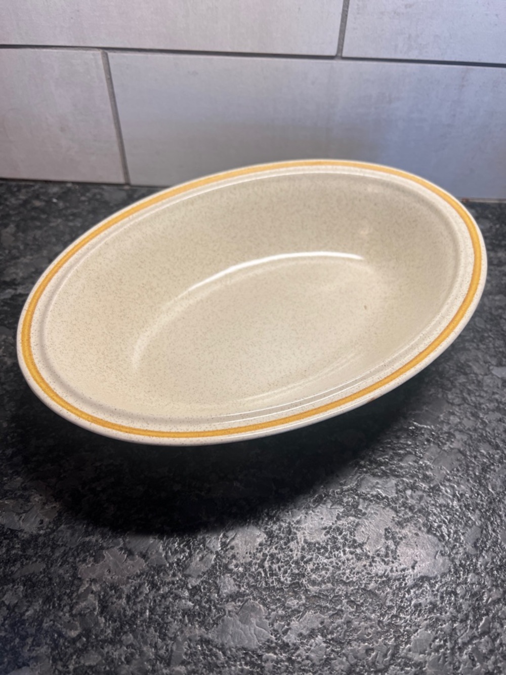 RETIRED HEARTHSIDE GARDEN FESTIVAL oval serving bowl. NWOT